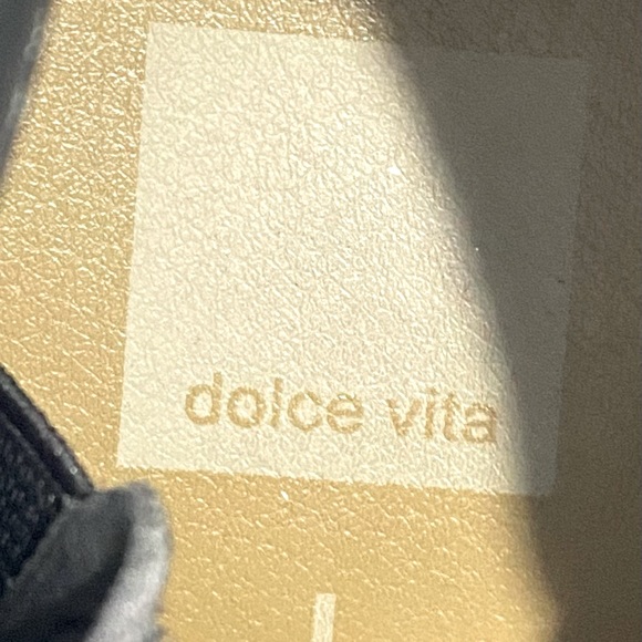 Women’s Dolce Vita Dark Gray Step-in Suede Snakeskin Trim Ankle Booties Boots 9M - Picture 5 of 12